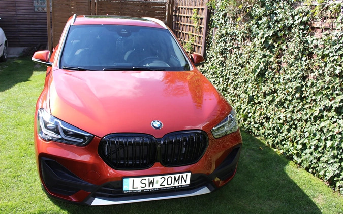 BMW X1 cena 99900 przebieg: 69000, rok produkcji 2019 z Piaski małe 596